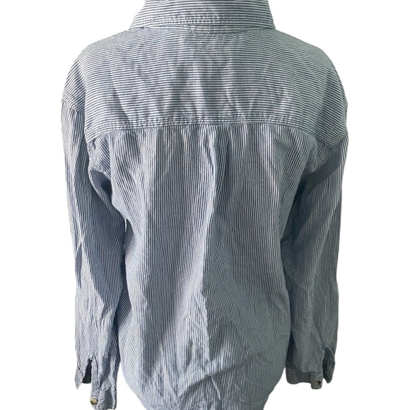 Casey & Max Whimsical Fall Embroidered Buttton up - Picture 2 of 12